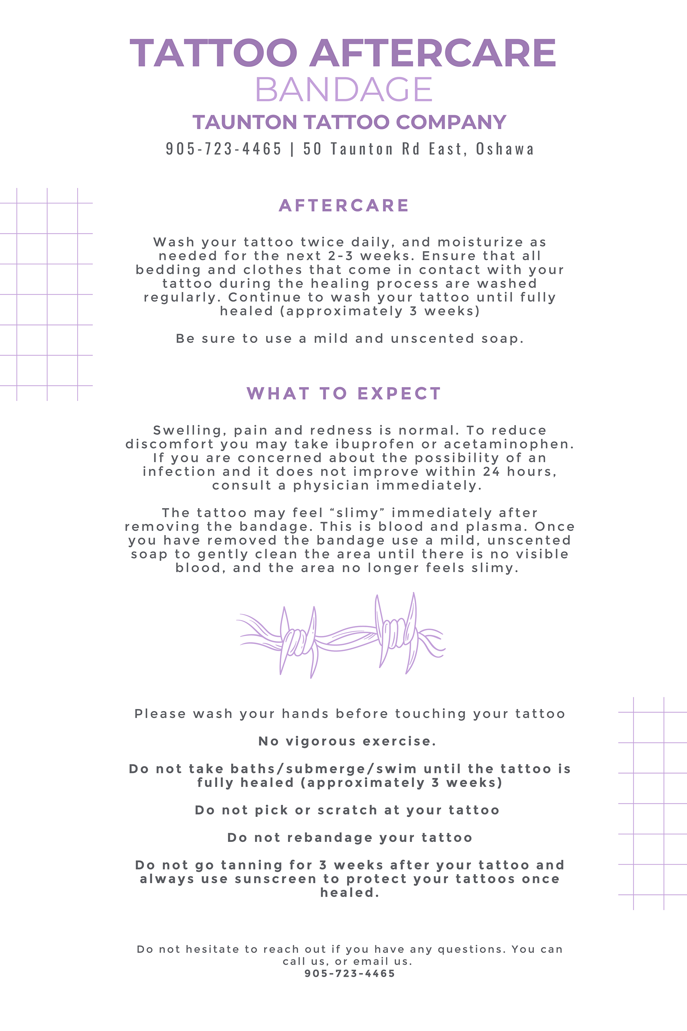 Step-by-Step Tattoo Aftercare Guide