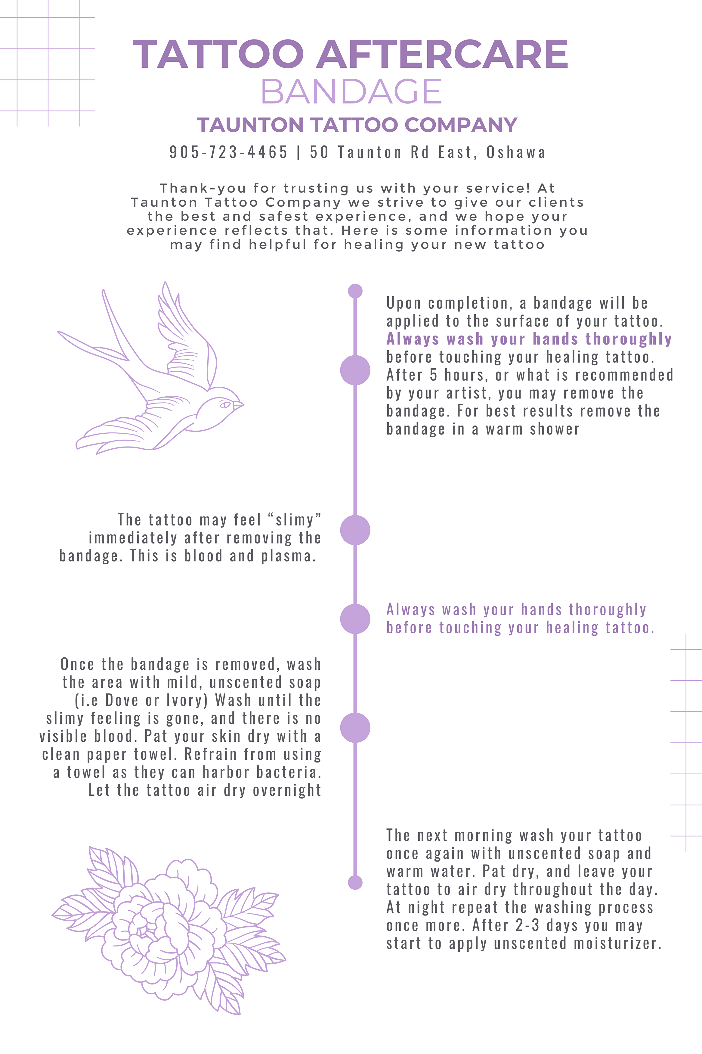 Step-by-Step Tattoo Aftercare Guide